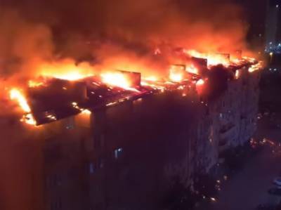 54 семьи в Краснодаре остались без жилья из-за ночного пожара