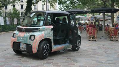 Автопроизводитель "Ситроен" выпустил мини-электромобиль, которым могут управлять несовершеннолетние без прав - фото