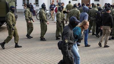 За сутки в Белоруссии задержали 114 протестующих