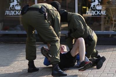 В Минске начались задержания перед акцией протеста