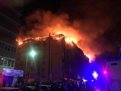 Самостроем оказался сгоревший в Краснодаре этой ночью многоквартирный дом