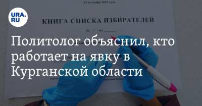 Политолог объяснил, кто работает на явку в Курганской области