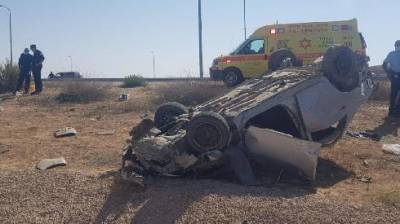 Смертельная авария на юге Израиля: двое погибших, два человека серьезно ранены
