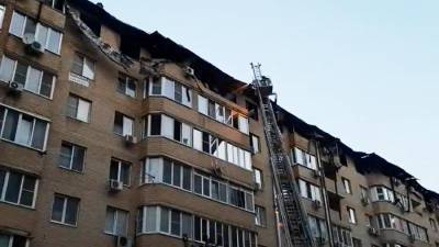 Опубликовано видео с места пожара дома в Краснодаре