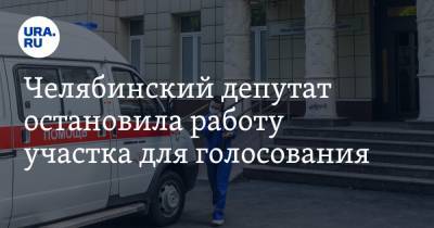 Челябинский депутат остановила работу участка для голосования. «Избирком в слезах, вызвали скорую»
