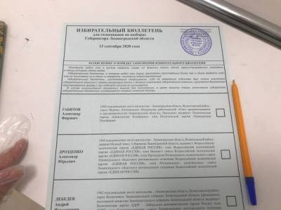 Явка на выборах губернатора Ленобласти составила менее 50%