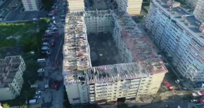 Последствия страшного пожара в жилом доме Краснодара - появилось видео