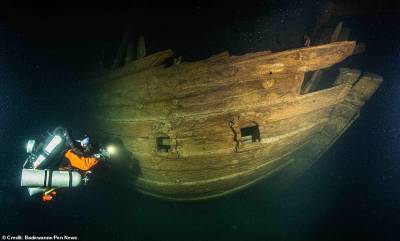 На дне Балтийского моря найден 400-летний корабль почти в идеальном состоянии: фото