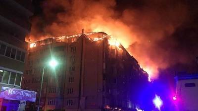 Расследованием пожара в жилом доме Краснодара занялся Следственный комитет