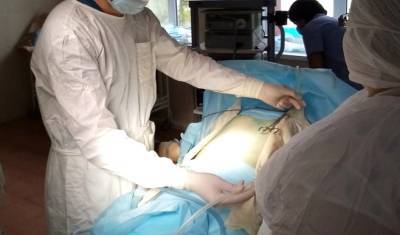 В селе Казанское провели первую лапароскопическую операцию