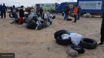 Более 500 экоактивистов участвовали в акции по очистке Финского залива