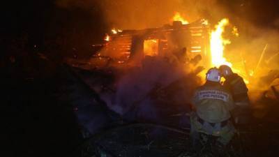 Житель Башкирии трагически погиб в сгоревшем доме