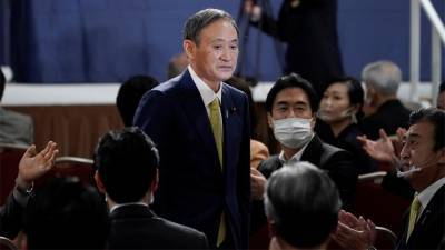 Новым председателем правящей партии Японии избран Ёсихидэ Суга