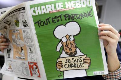 В Стамбуле прошли протесты из-за карикатур в Charlie Hebdo