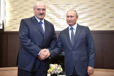 Лукашенко улетел в Россию на переговоры с Путиным (видео)