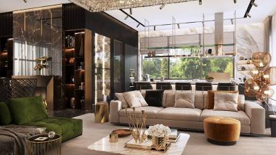 Роскошный дизайн интерьера для вашего дома