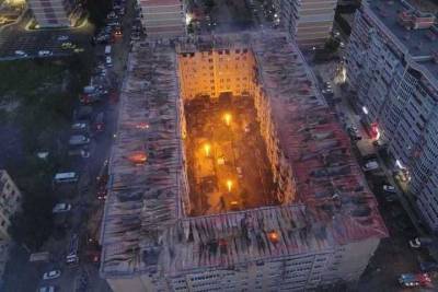 В Краснодаре назвали точную причину пожара в многоэтажке на Российской
