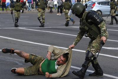 МВД Белоруссии отчиталось о задержаниях на акциях протеста