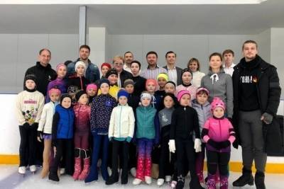 Заслуженный тренер России Нина Мозер посетила Астрахань и оценила успехи астраханских фигуристов