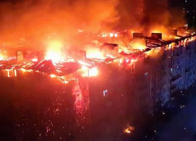 Электропроводка перегрелась: власти Краснодара назвали причину пожара в многоэтажке