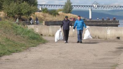 Дни чистой Волги. Ульяновские волонтеры вышли на уборку великой реки