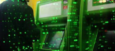 В Карелии мужчина в трусах пытался разгромить банкомат