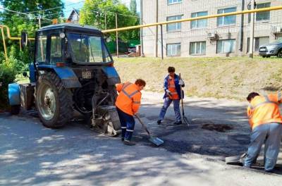 На Ниженке ремонтируют улицу Салтыкова-Щедрина