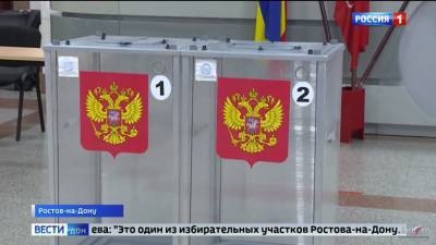 Выборы-2020 : предварительные итоги голосования в Ростовской области на 10:53 утра