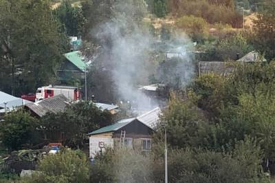 Пожар в частном доме на Красковской улице потушили