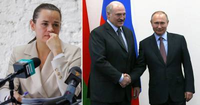 Тихановская прокомментировала встречу Путина и Лукашенко в Сочи