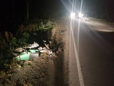 В Челябинской области в ДТП погиб 18-летний пассажир мотоцикла. Видео