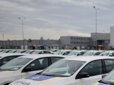 «Полиция на бляхе»: В Харькове заметили полицейское авто на еврономерах
