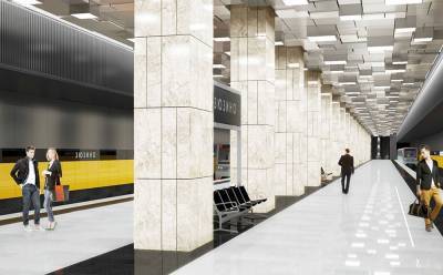 Собянин рассказал о ходе строительства станции метро "Зюзино"