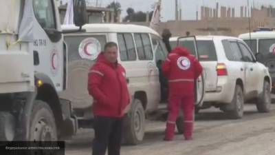 Боевики напали на сотрудников Красного Полумесяца в сирийском Алеппо