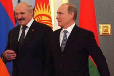 Путин пообещал Лукашенко кредит для Белоруссии на 1,5 млрд долларов