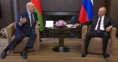 Лукашенко поблагодарил Путина за поддержку после выборов