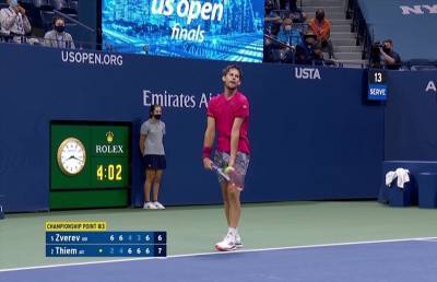 Австрийский теннисист Доминик Тим выиграл турнир US Open