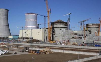 Строительство атомной электростанции в Белоруссии идет в срок