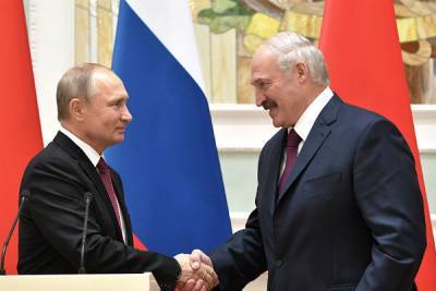 Лукашенко поблагодарил Путина за его отношение к событиям в Белоруссии