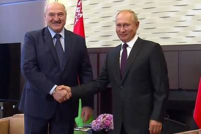Виторган высмеял позу Лукашенко на встрече с Путиным