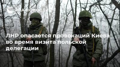 ЛНР опасается провокаций Киева во время визита польской делегации