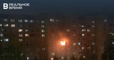 В многоэтажном доме в Нижнекамске произошел пожар