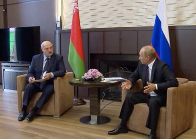 Путин и Лукашенко не обсуждали размещение военной базы РФ в Белоруссии