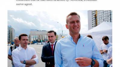 NYT: Навальный отказался участвовать в расследовании и собирается вернуться в Россию