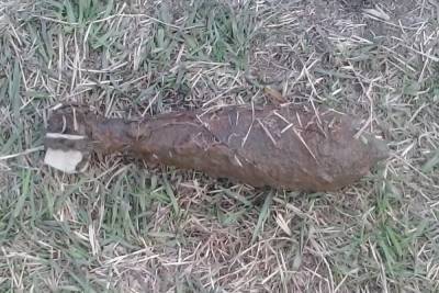 В Шушарах нашли боеприпас и две гранаты