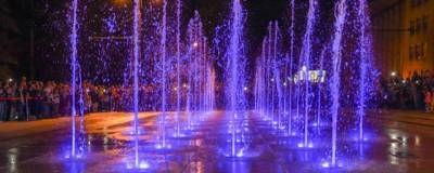 Во Владикавказе открылся светомузыкальный фонтан
