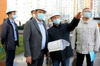 Илья Середюк рассказал о ходе строительства детского сада в «Кемерово-Сити»
