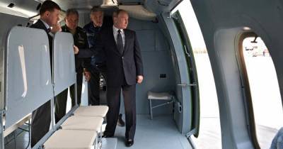 Путин: Россия - один из признанных лидеров мирового вертолетостроения
