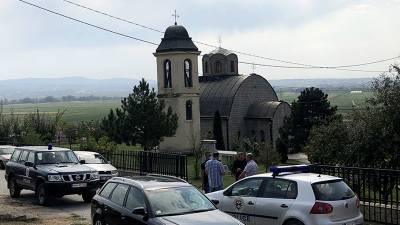 В Косово обокрали православную церковь