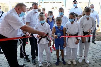 Губернатор Кубани Вениамин Кондратьев открыл первый муниципальный центр единоборств
